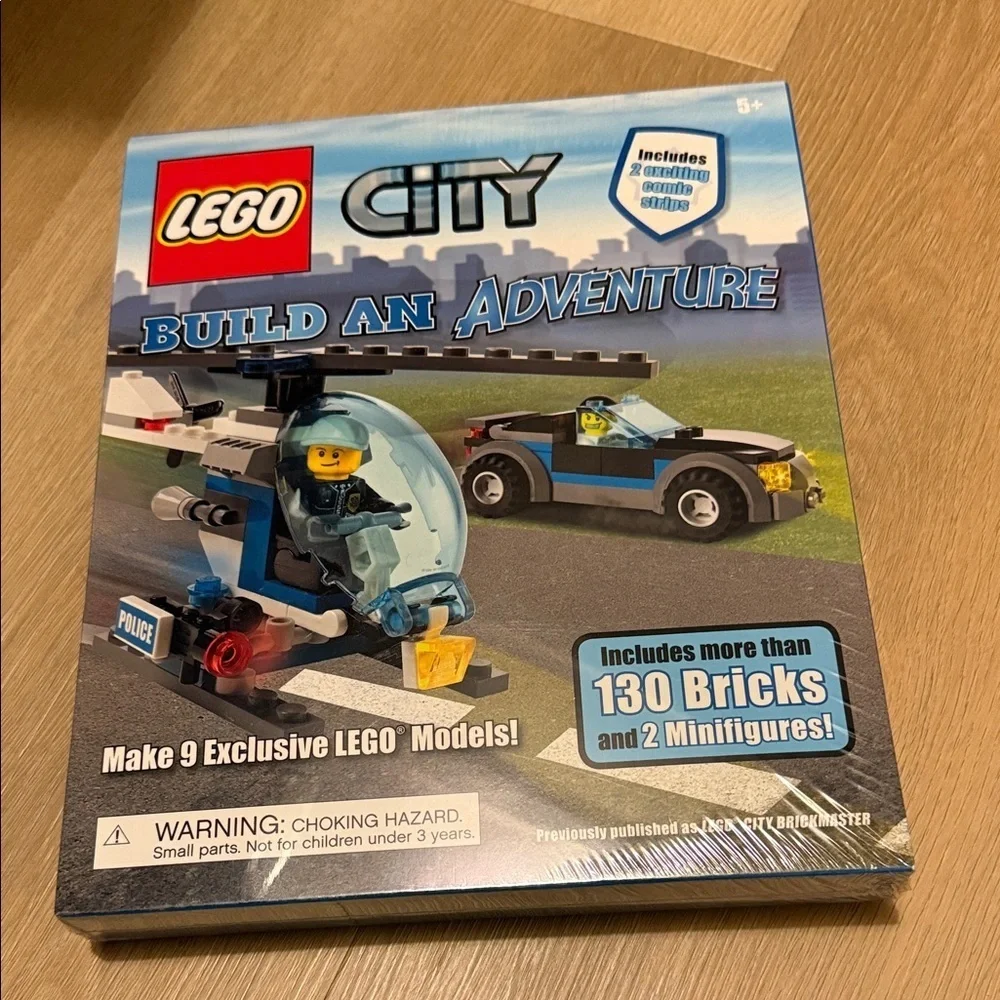 Lego city build an adventure set new in sealed box